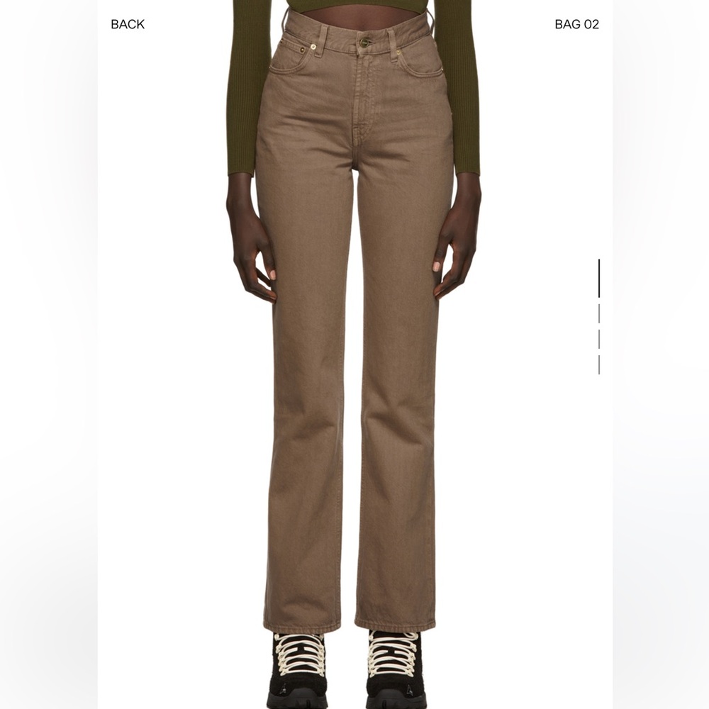 JACQUEMUS
Brown 'La De Nimes' Jeans